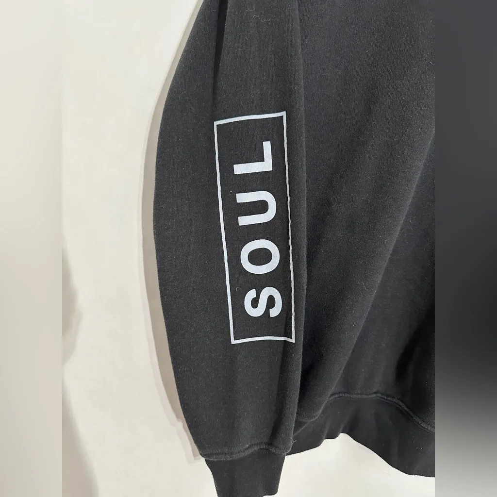 SoulCycle BKLN x SOUL Black Graphic Sweatshirt Size Medium | Brooklyn New York - Image 3