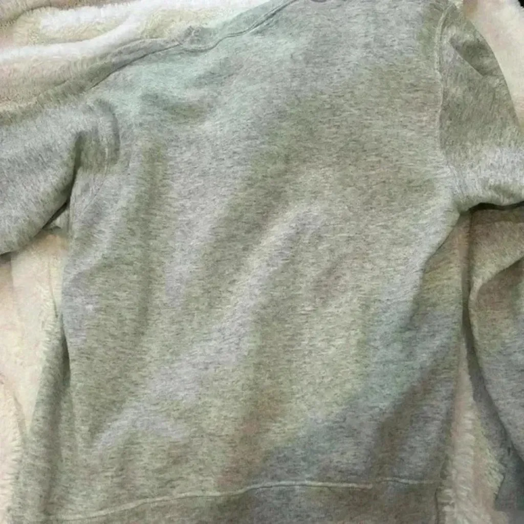 90s VTG Purdue Boilermakers Crewneck Sweatshirt Adult Medium Cotton Made in USA Gray - Image 4