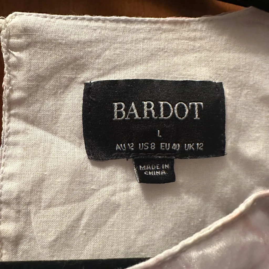 Bardot Cream Blouse - Image 2