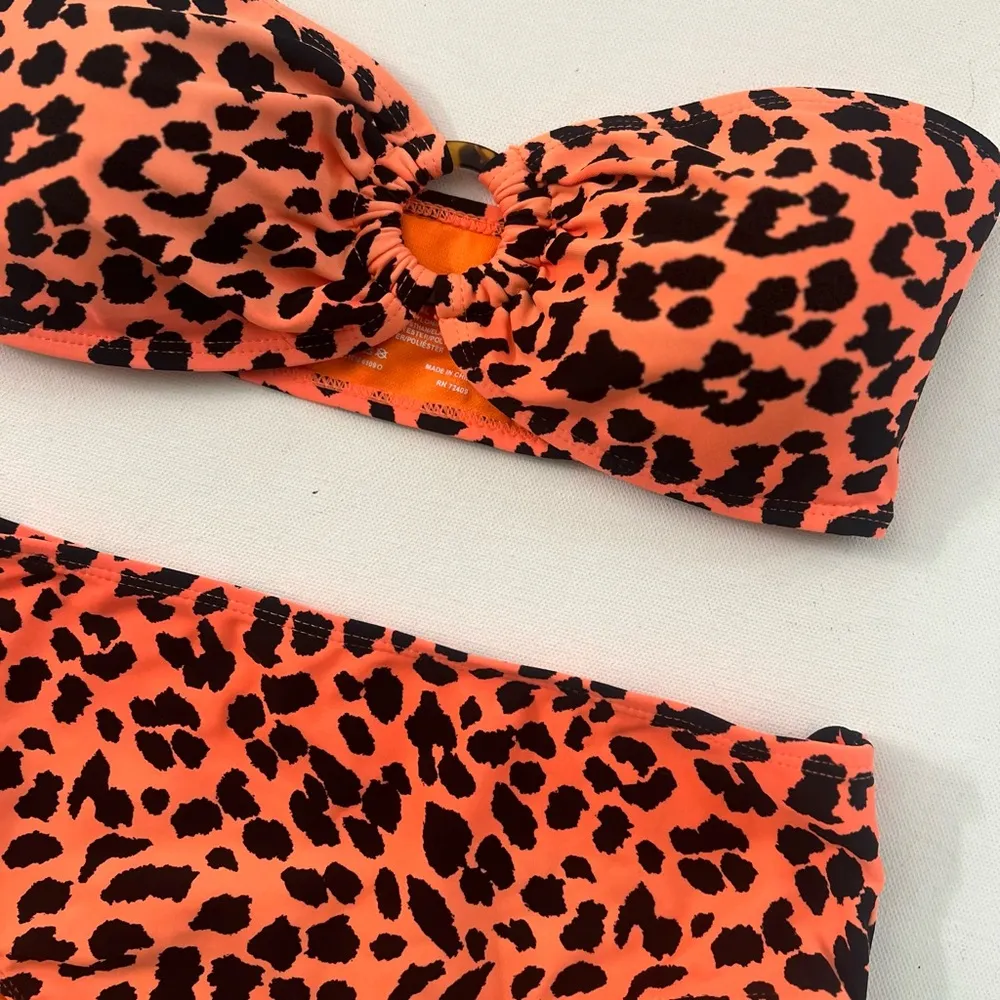 Cabana Del Sol  animal print 2 piece bikini swimsuit - Image 3