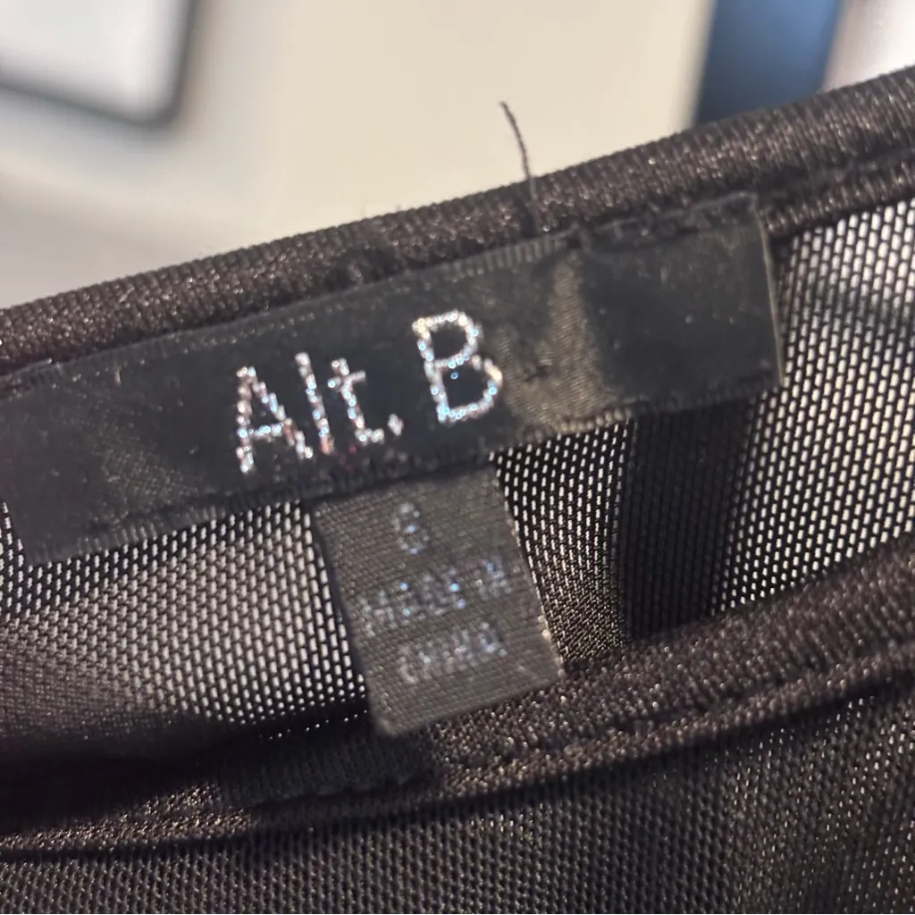 Alt B. Black Sequin Sleeveless Dress Size 6 - Image 5