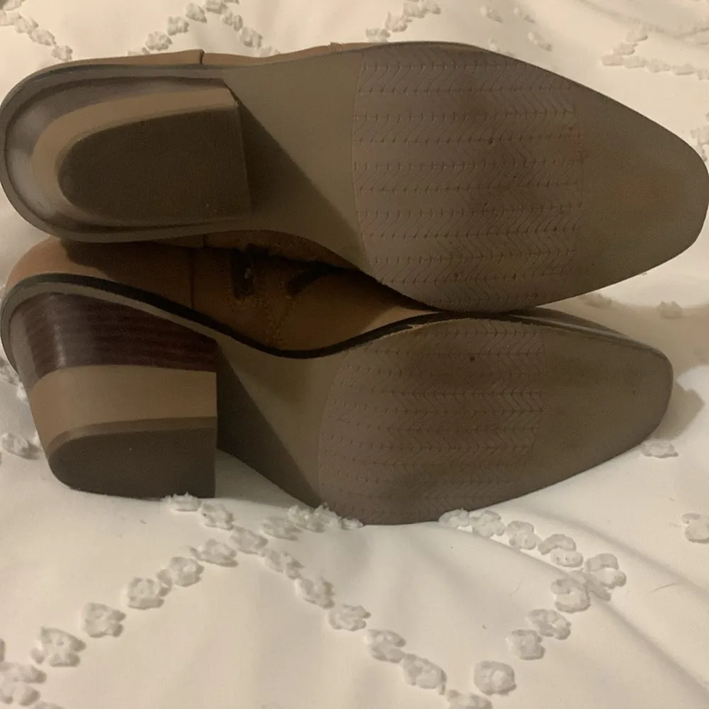 WOMEN'S NAKED FEET | IDAS MOTO INSPIRED BOOT | Light Brown Size 8.5 M Tan - Image 3