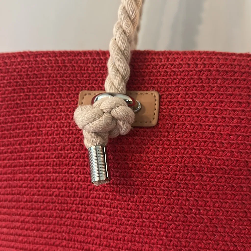 Magid Black Red Woven Tote Bag
NWOT - Image 2