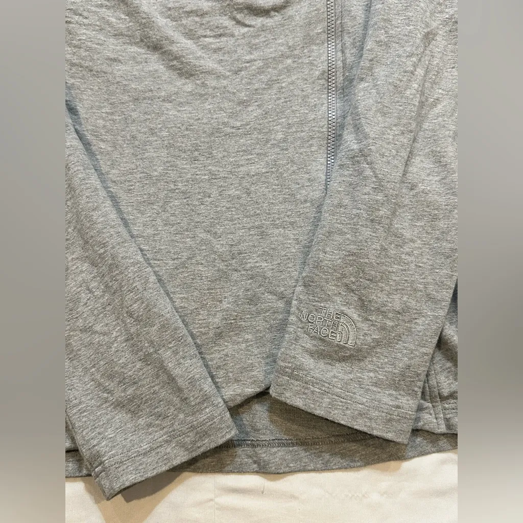 The North Face Gray Women's Zip Up Sweater - Image 6