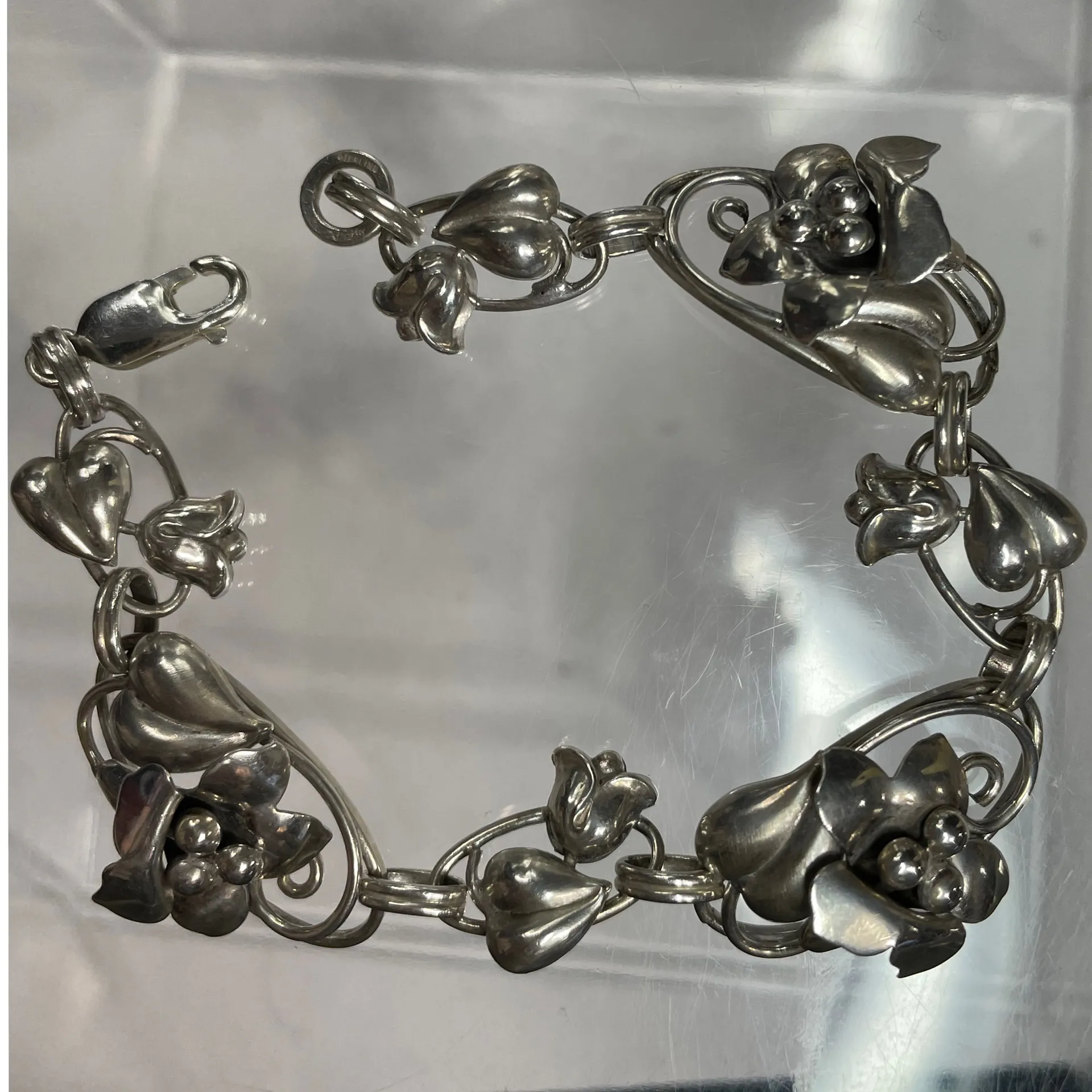 Carl-Art Vintage Sterling Matching Jewelry Set - Image 4