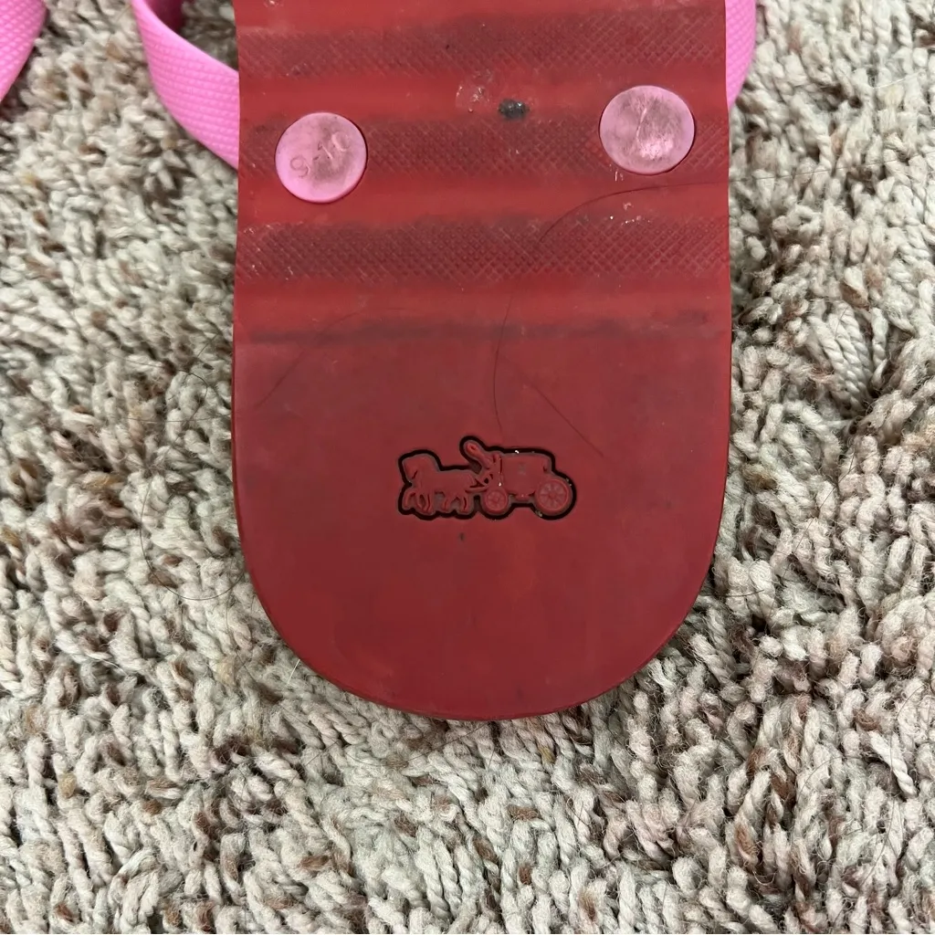 Coach  Zak Flip Flop With Star Print - Image 5