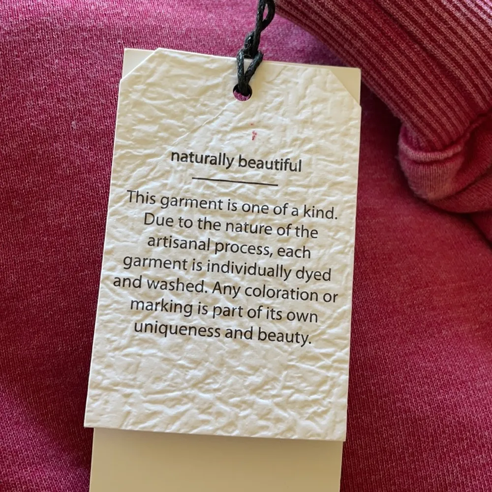 NWT 7 For All Mankind Ruffle Cropped Sweatshirt - Image 6