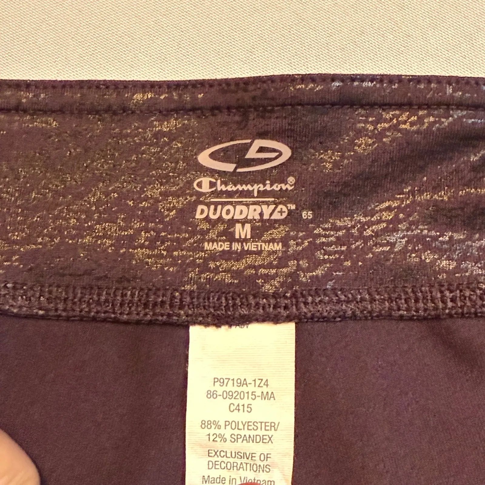 Champion Duodry Women's Medium Leggings Yoga Pant Athleisure Activewear Trendy # - Image 7