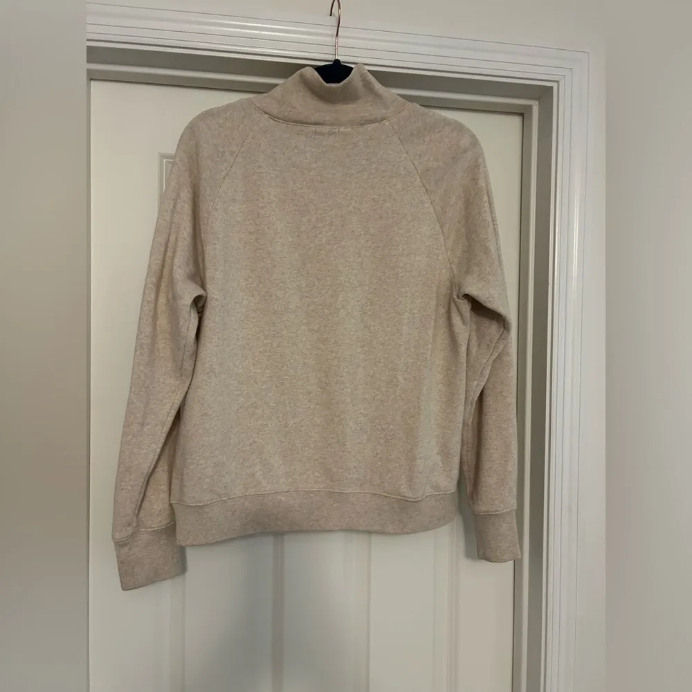 J. Crew Wide button-collar pullover sweatshirt in cloudspun fleece | M - Image 5