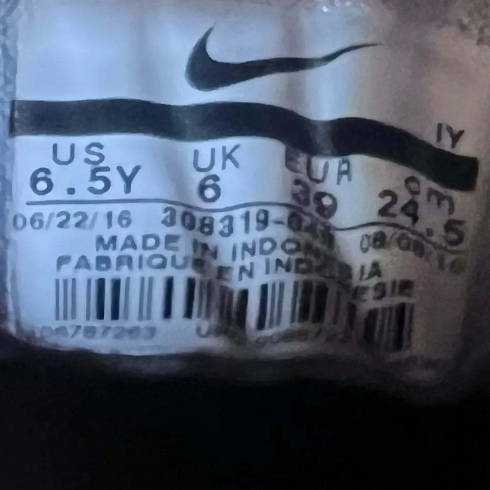 Nike Dunk High GS Black Youth or Women's Shoe Size 6.5Y or 8 Women’s #573 - Image 5