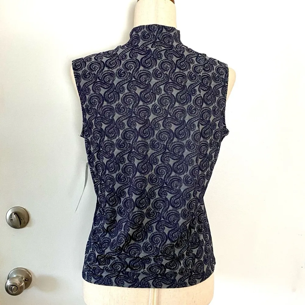 Jones New York Mock Neck Top - Image 2