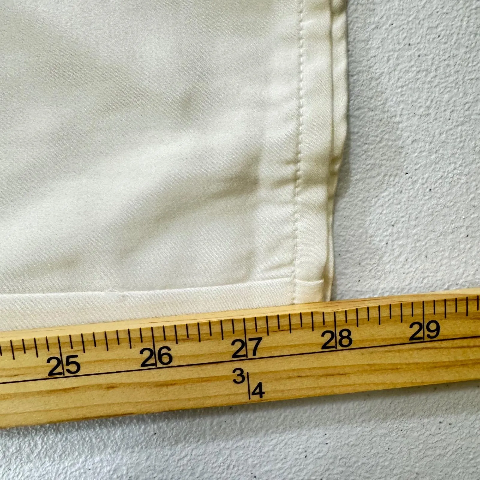 VTG Kay Anna International Pajama Set Floral Embroidered Button Front Top Pant L White Size undefined - Image 9