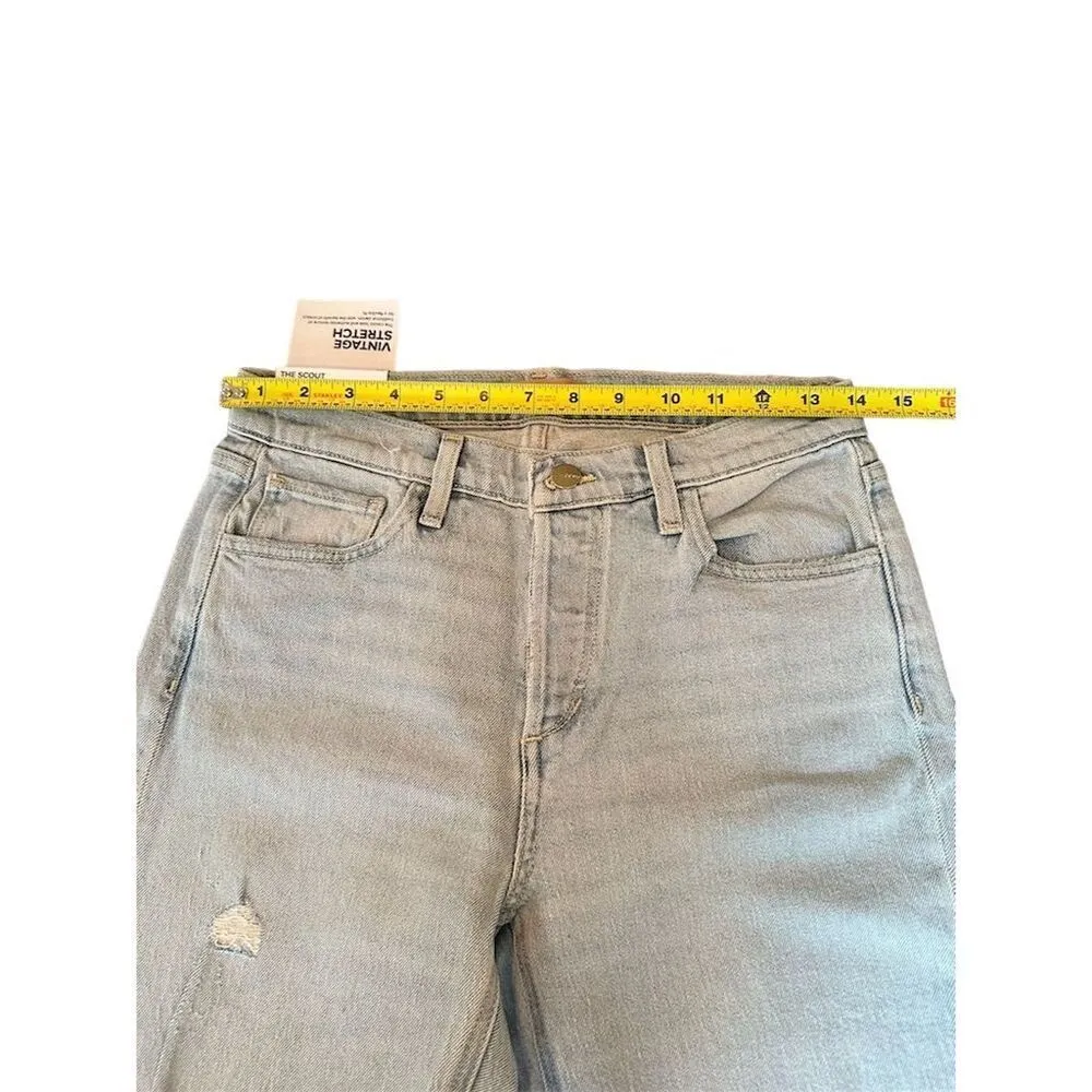 Joe's Jeans The Scout Mid Rise Slim Boyfriend Blue Denim Jeans Size 25 NWT - Image 6