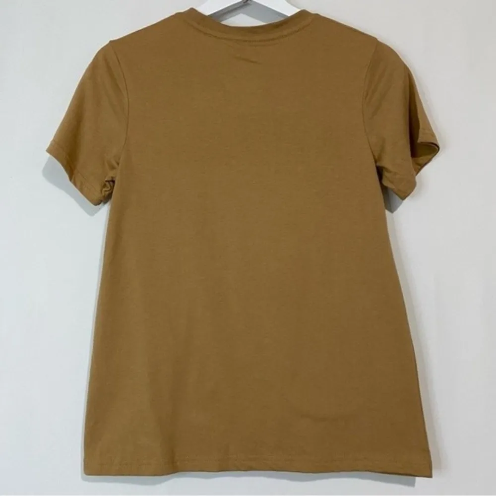 Well Worn Women’s Más Amor Short Sleeve Graphic Tee Shirt Tan NWT - Image 4