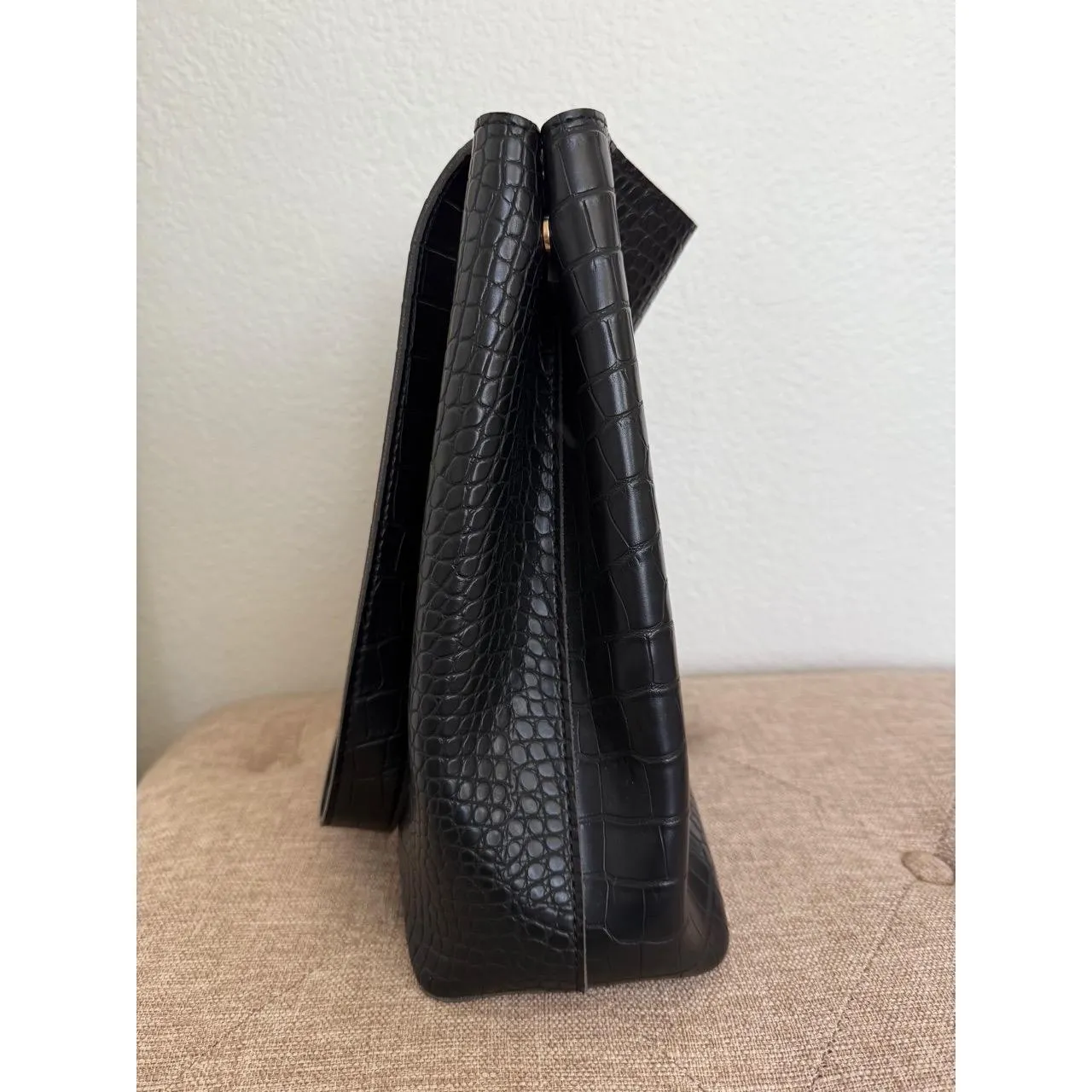 Nasty gal Croc Leather Bag - Image 2