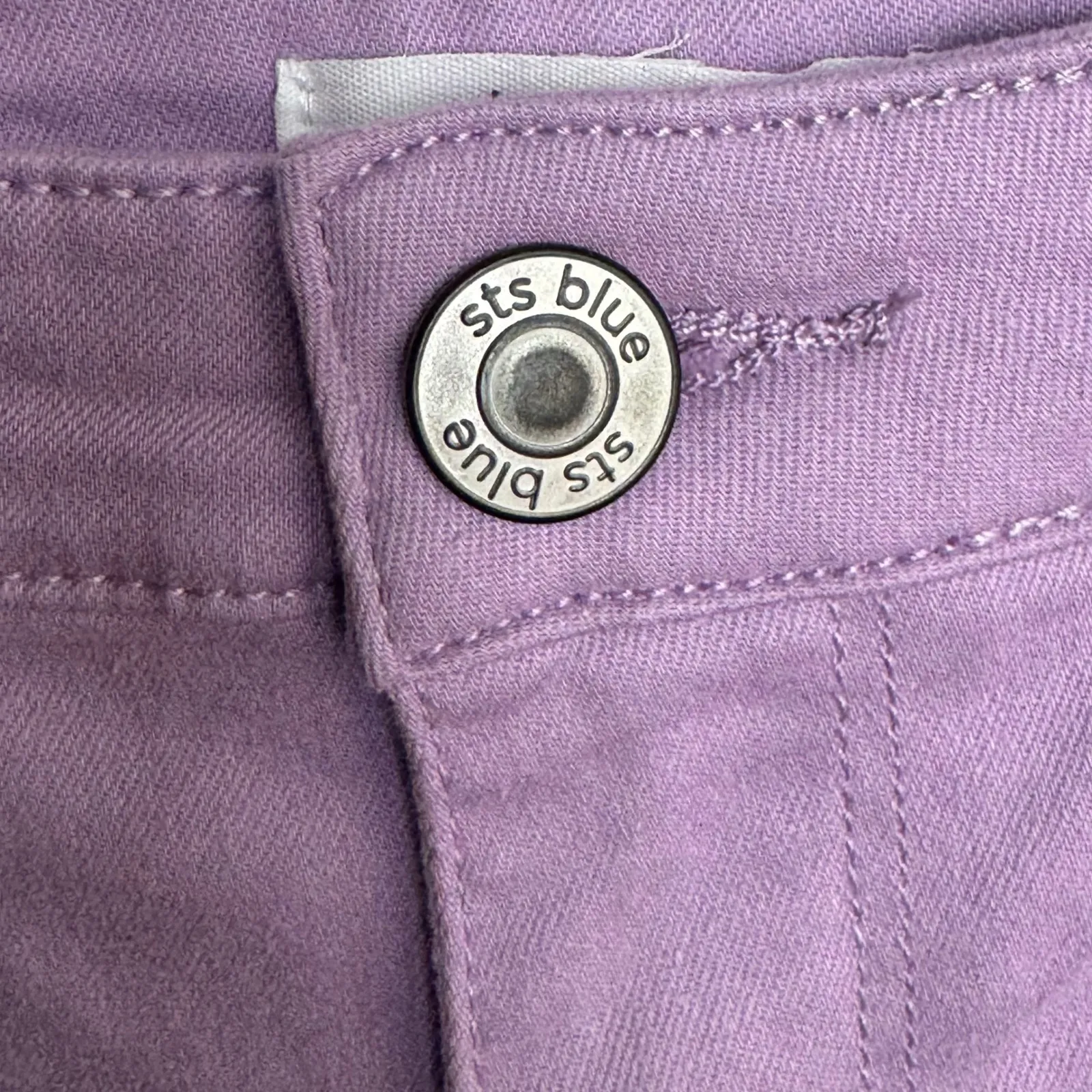 STS Blue Ellie High Rise Zipper Pocket Shorts Lavender Size 28 Purple Stitchfix - Image 4