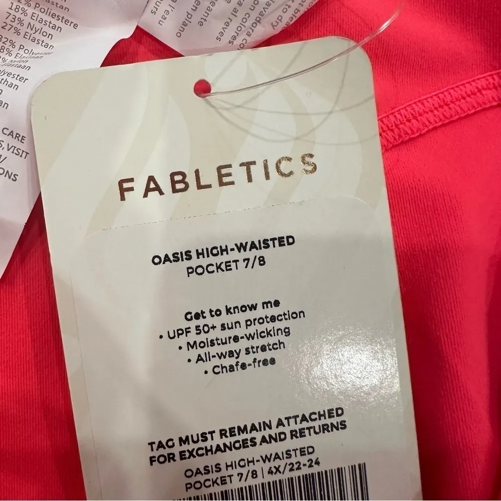 Fabletics Oasis high waisted 7/8 pocket leggings - Image 5