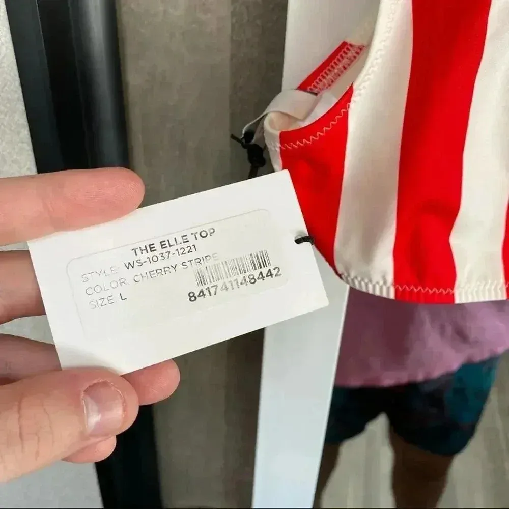 776 NWT Solid & Striped Women’s Bikini Top - Image 3