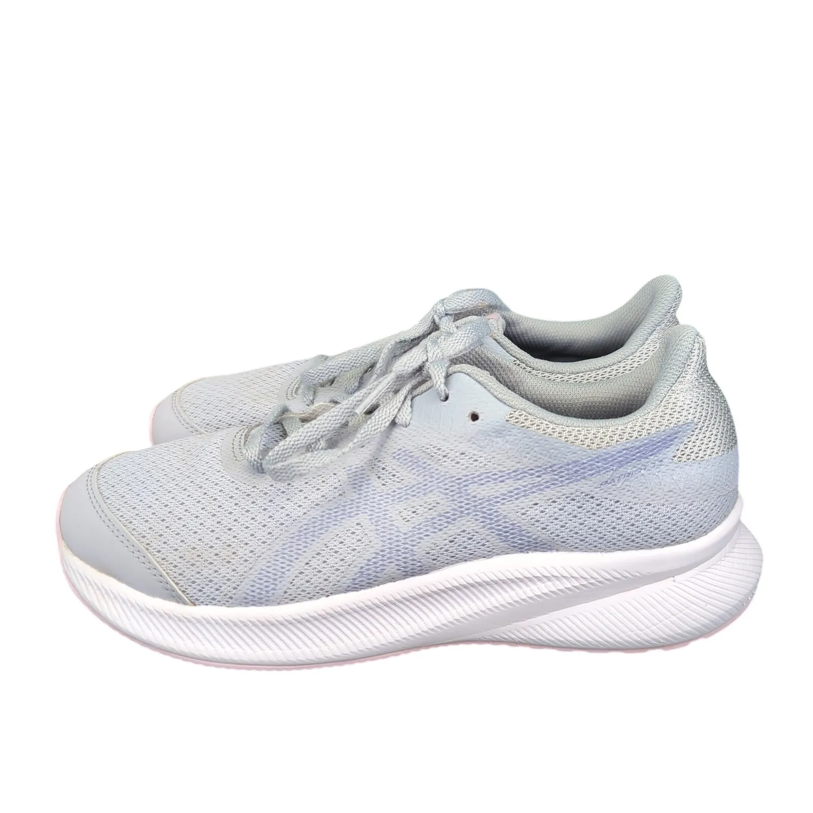 Asics Patriot 13 Grade School Gray Running Shoes Boys Size 6 EU‎ 39 1014a267 - Image 2