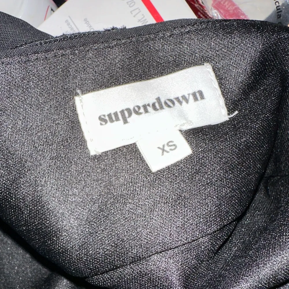 REVOLVE- SUPERDOWN HARLOW MINI DRESS IN BLACK SIXE XS! - Image 9