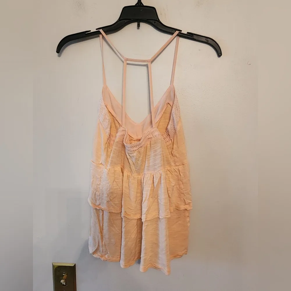 American eagle light yellow tank top blouse size small - Image 2