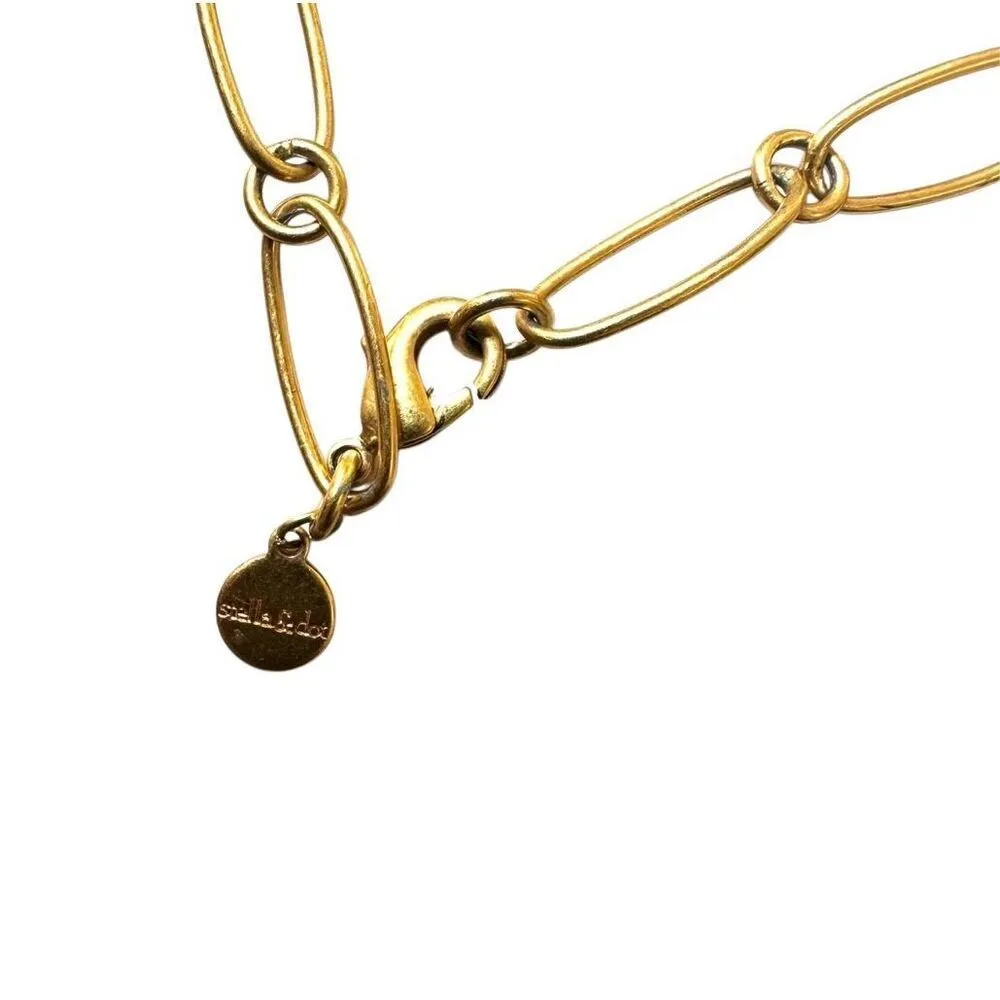 Stella & Dot Gold Carla Tassel Pendant Necklace - Image 9