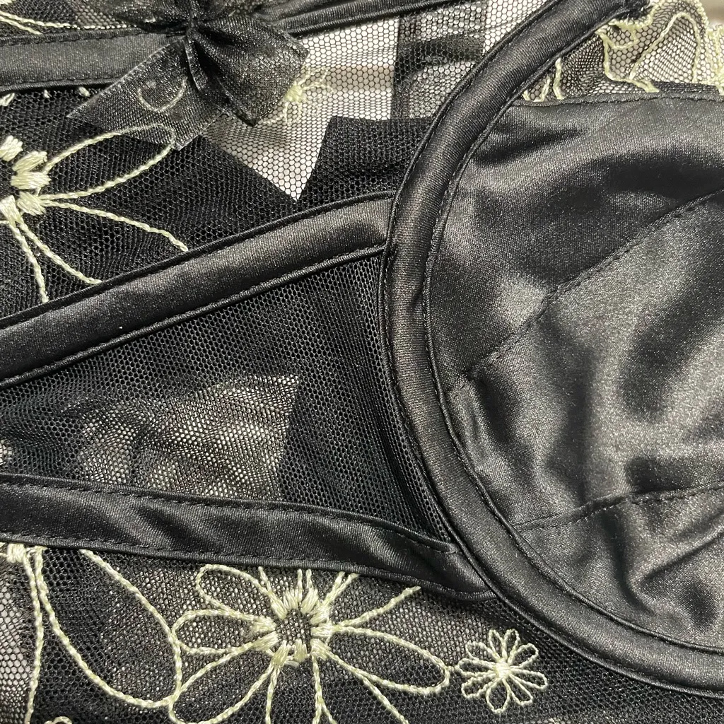 NWT For Love & LemonsUnderwire Bustier Daisy PrintSize 32C‎ - Image 6