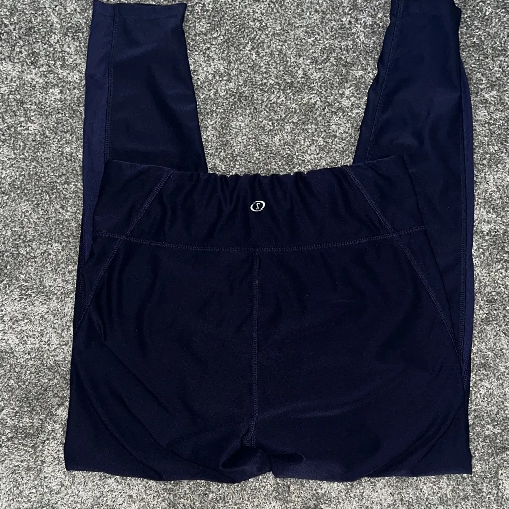 Spalding  Navy Blue Active Leggings - Image 4