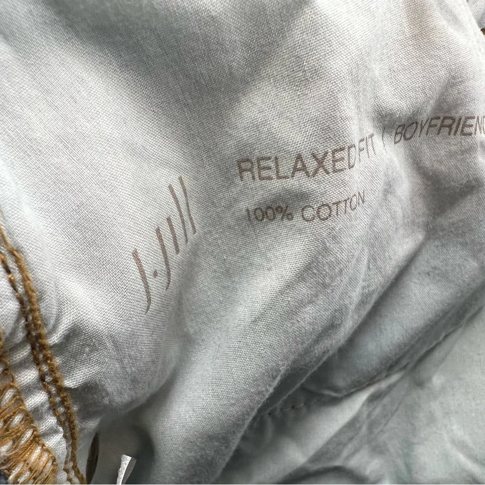 J. Jill plus size 28 stretch denim straight leg jeans relaxed boyfriend casual - Image 7