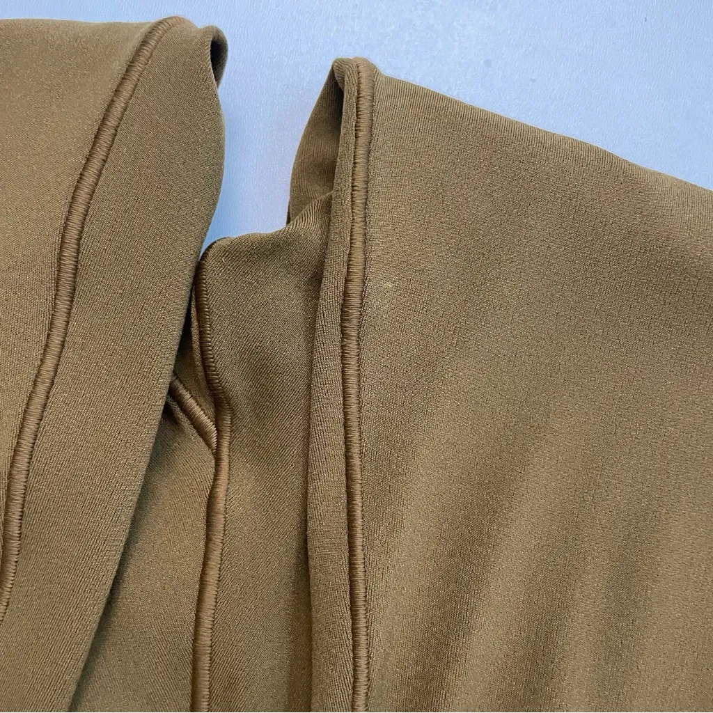 Aerie Offline Real Me Jogger Pants High Rise Lightweight Pockets Mustard Yellow - Image 12