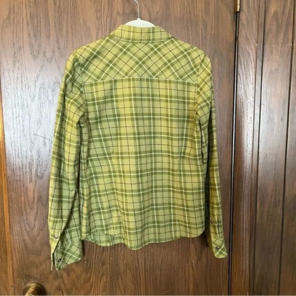 Royal Robbins  Plaid Snap Front Shirt - Image 4
