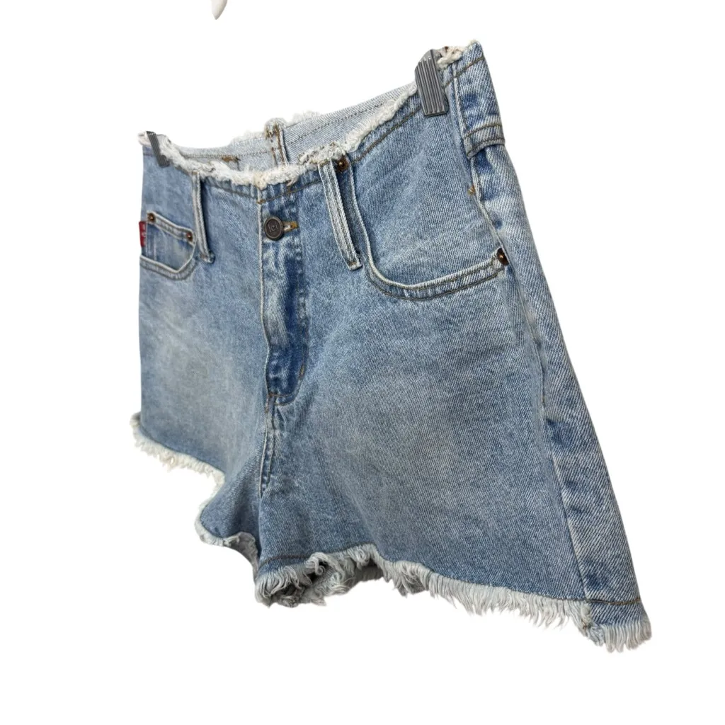 Vintage LEI Riding Wear Denim Cutoff Shorts Size 11 Made in USA Blue - Image 3