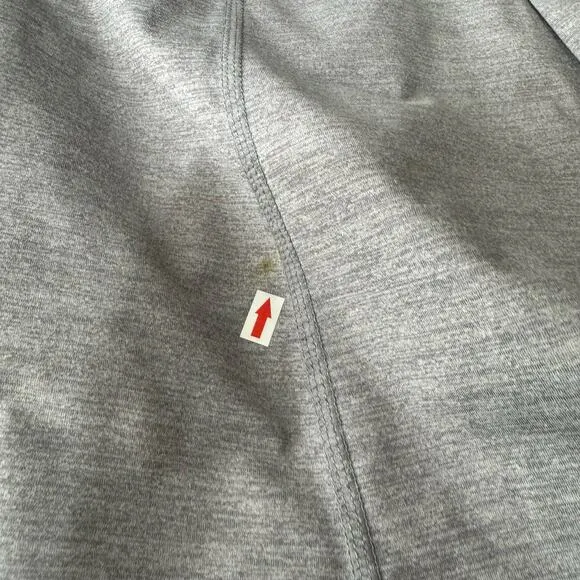 Lululemon Heathered Grey Indigo Happy Hatha Harem Athletica‎ Crop Pants Size 6 - Image 8