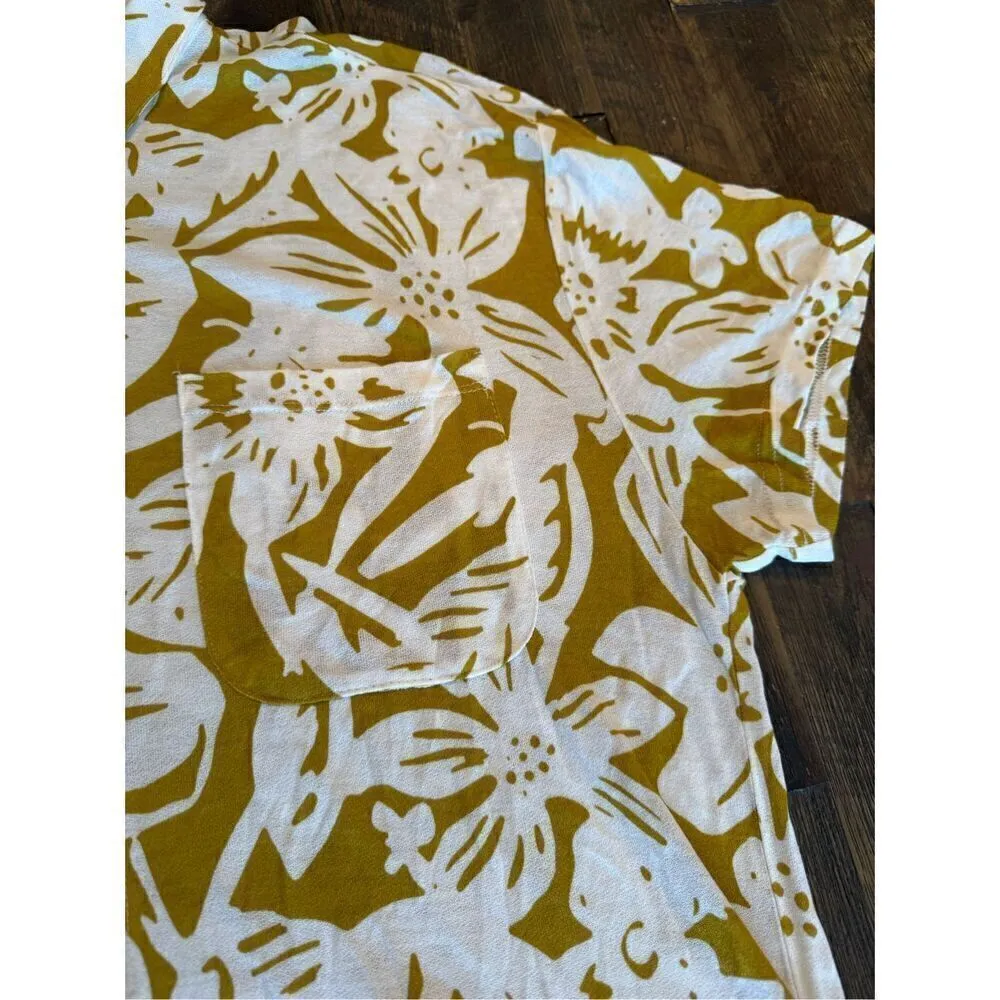 Urban outfitters Noah Longline Button-Down Shirt oversized size medium semi shee - Image 4