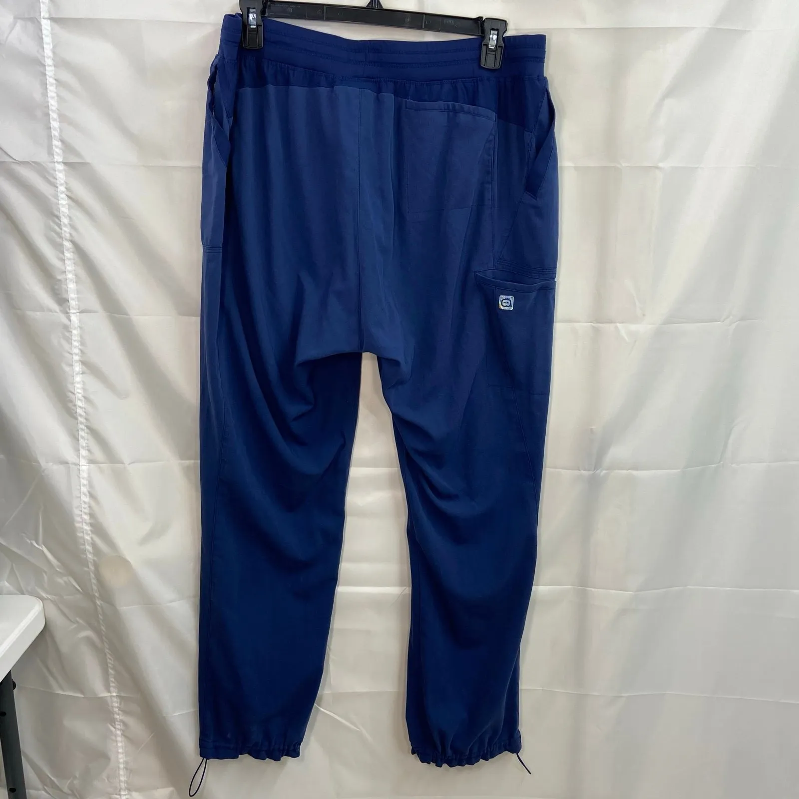 WINK W123 women's blue pull on adjustable stretch scrubs pants medical uniform Size 2X - Image 8