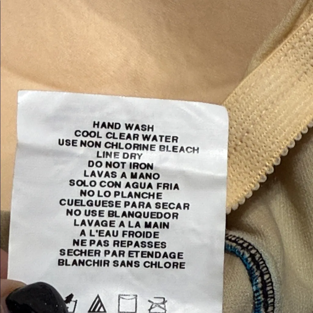 Caribbean Joe Island Supply Co. women’s size 16 floral swim top tankini padded - Image 10