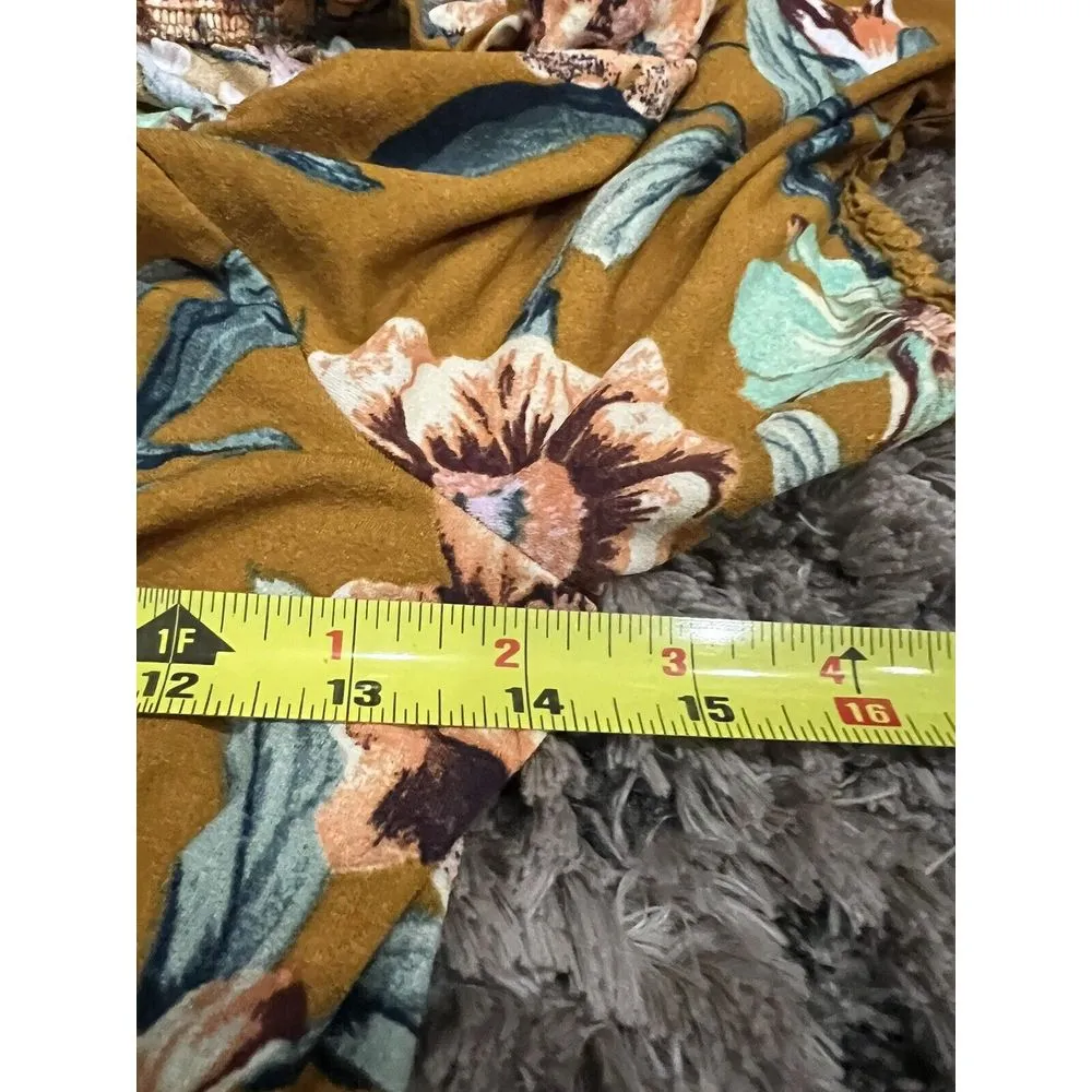 Xhiliration size‎ Small Floral Romper - Image 6