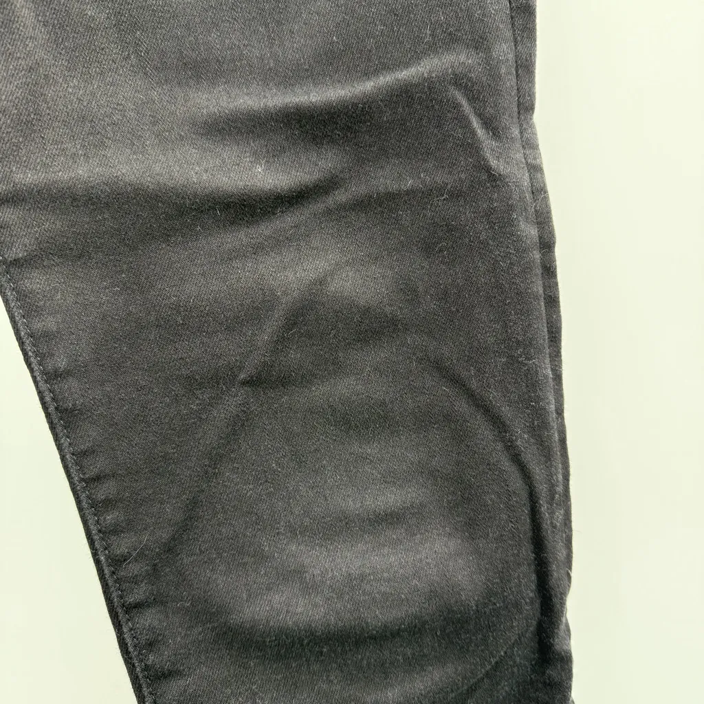 Veronica Beard Debbie Button Fly High Rise Skinny Jeans in‎ Raven Black Sz 29/8 - Image 10