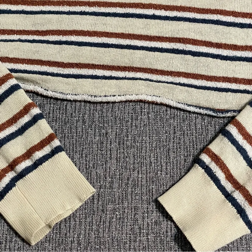 RVCA Long Sleeve Striped Crop Shirt - Image 6