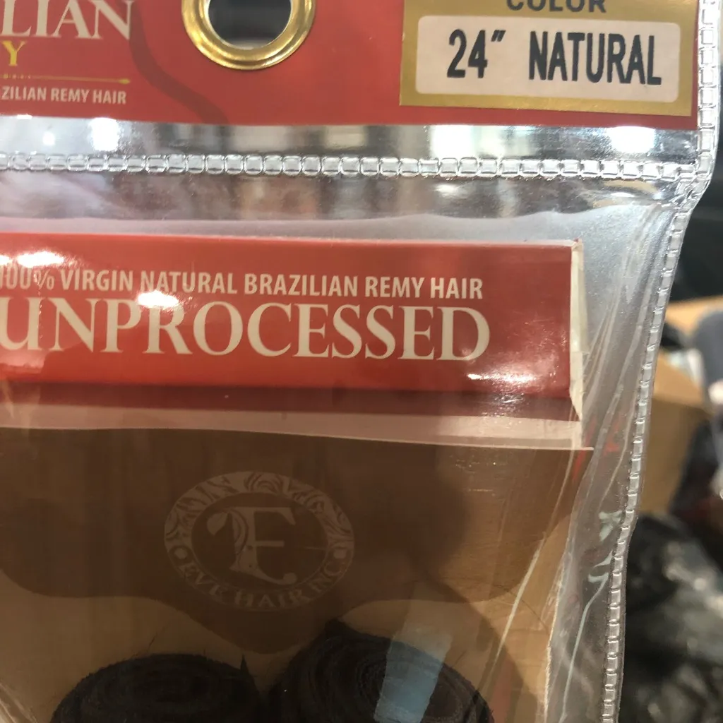 Remy human hair bundle two 24 inch Brown - Image 3