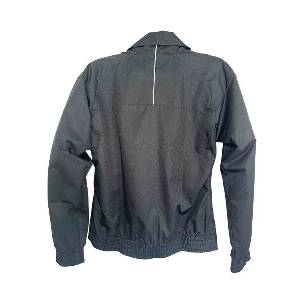 Adidas Climaproof Golf Wind Protection Jacket Women Black White Full Zip Size S - Image 3