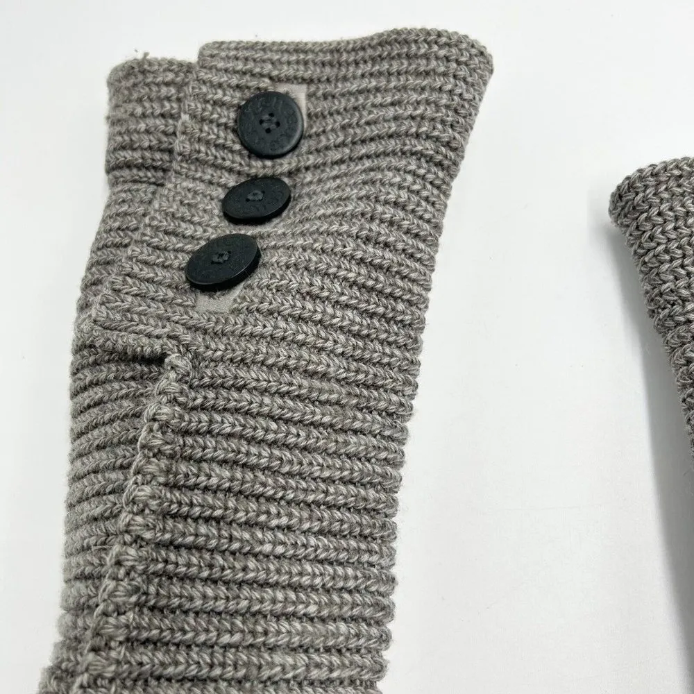 UGG Australia Cardy Classic Knit Tall Sweater Boots Gray Women Size 7 - Image 3