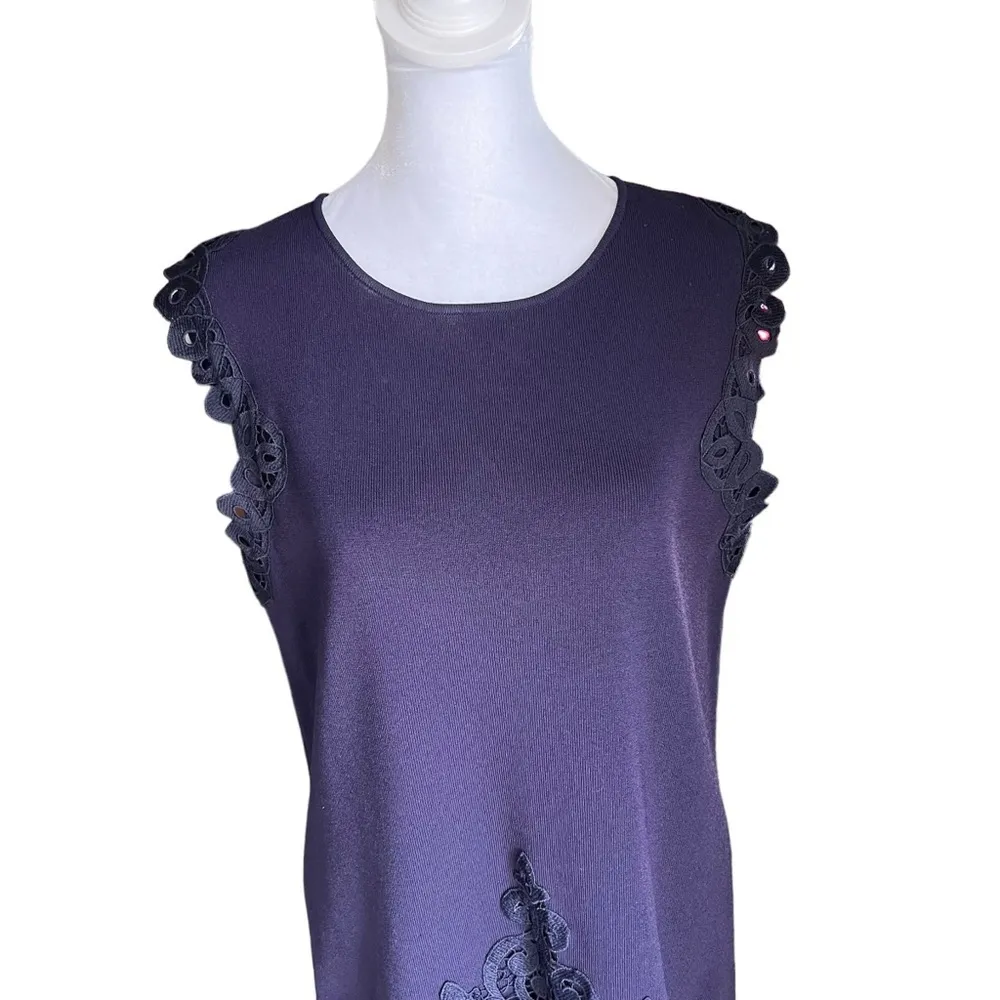 Ted Baker - NWOT Ted Baker London Luccia Lace Trim Dress Sz 8 - Image 4