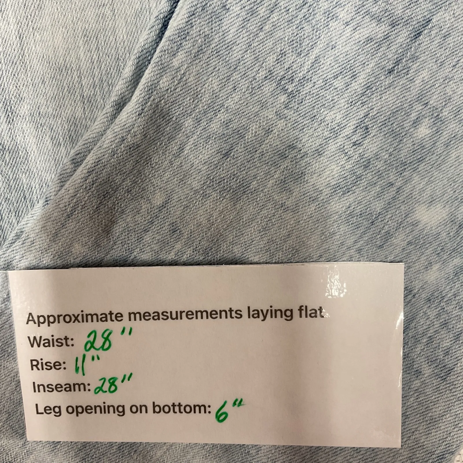 L'agence Women's Distressed Skinny Jean Size 27 Acid Wash Denim High Rise - Image 9