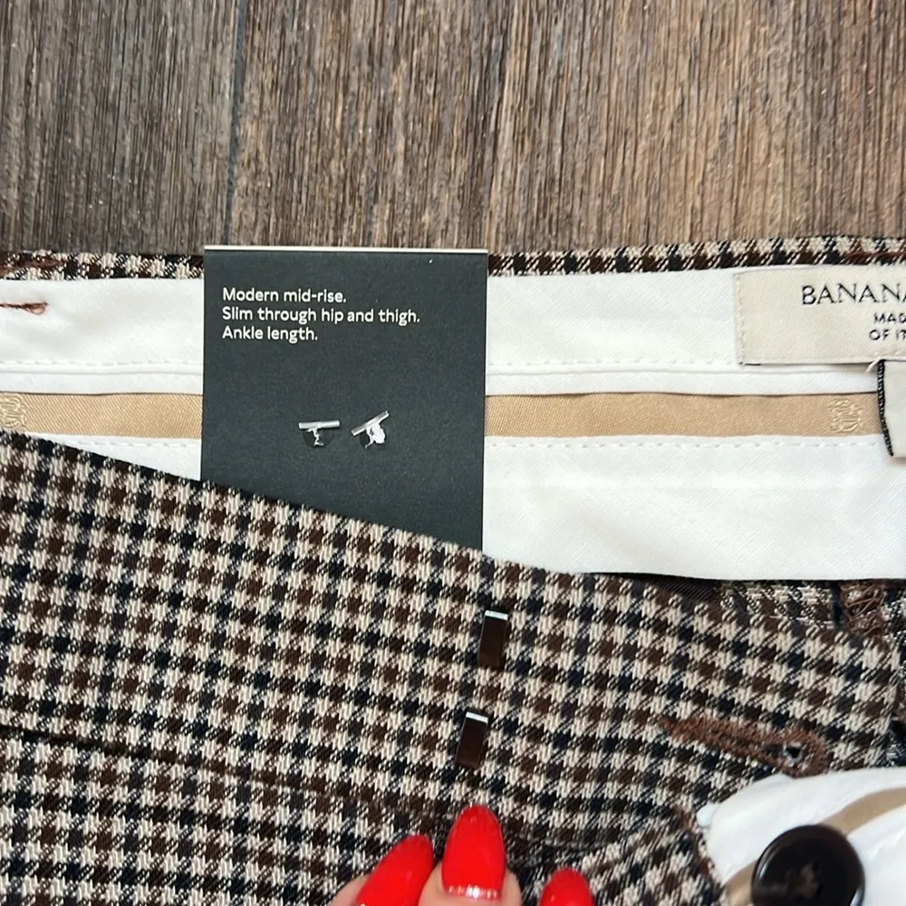 Banana Republic Slim Straight Ankle Pants - Image 2