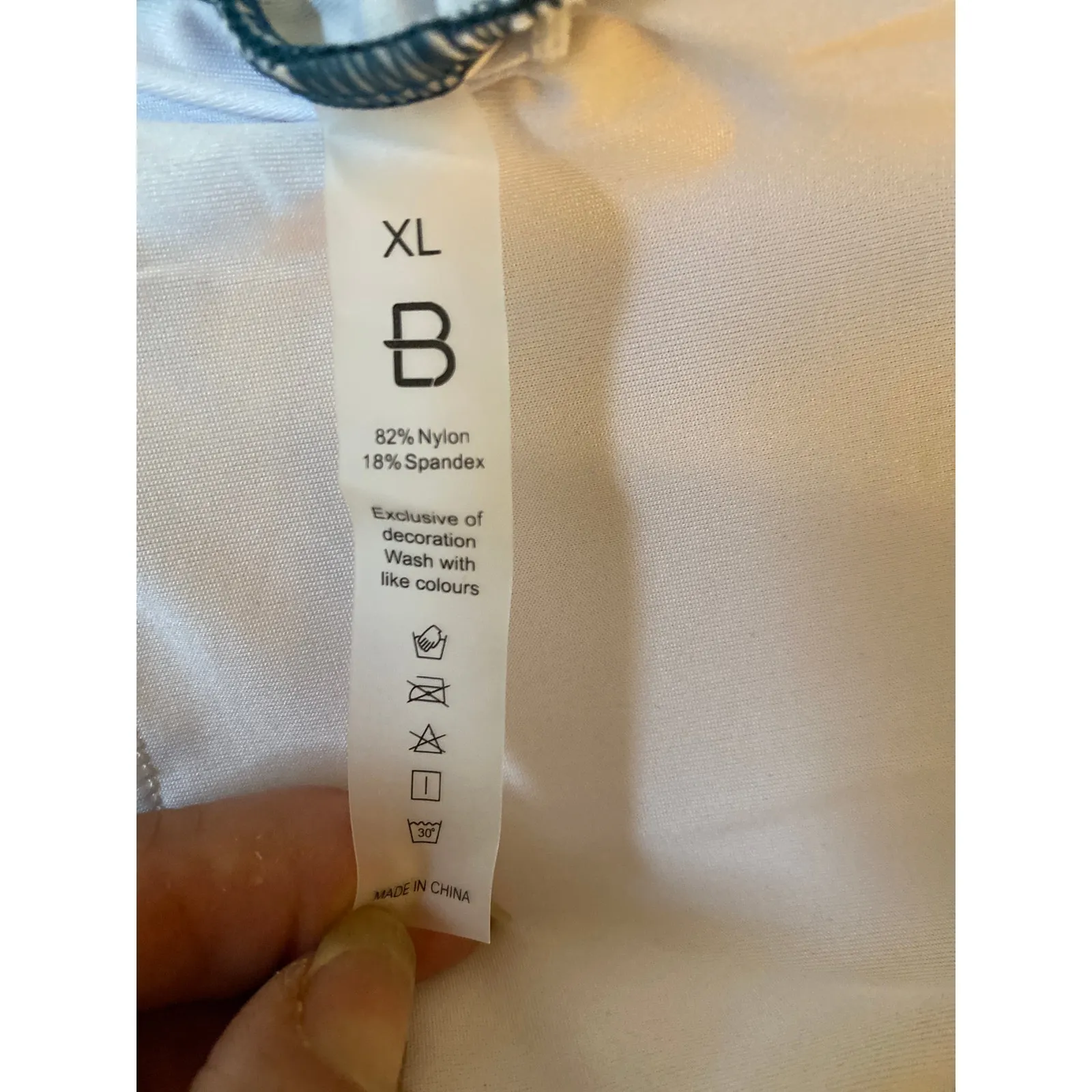 Brand New BMJL Women's Size XL Two Piece Blue High Waisted Bikini Swimsuit - Image 5