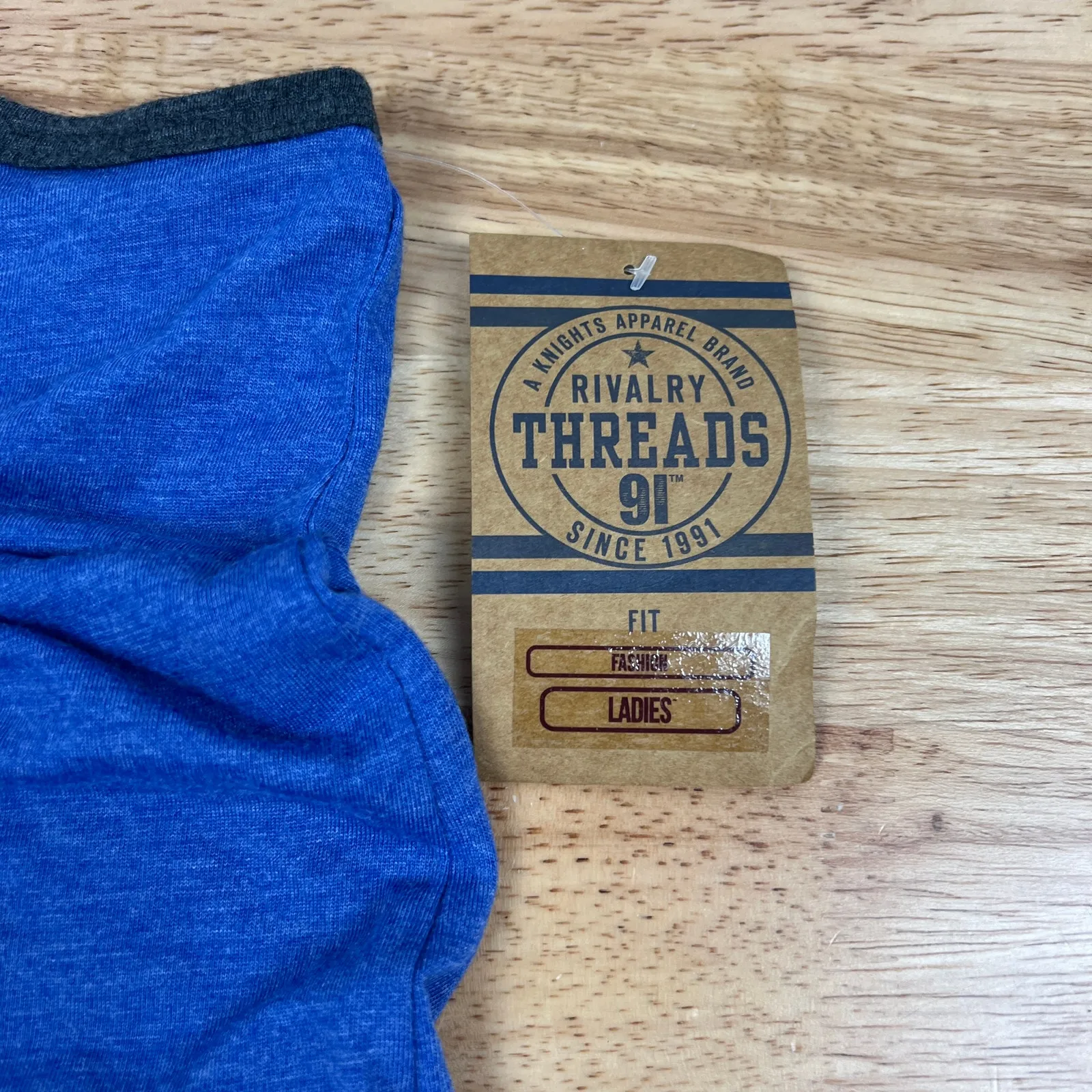 Rivalry Threads Drake Bulldogs Blue Racerback Tank Top - Size Large - NWT - Image 5