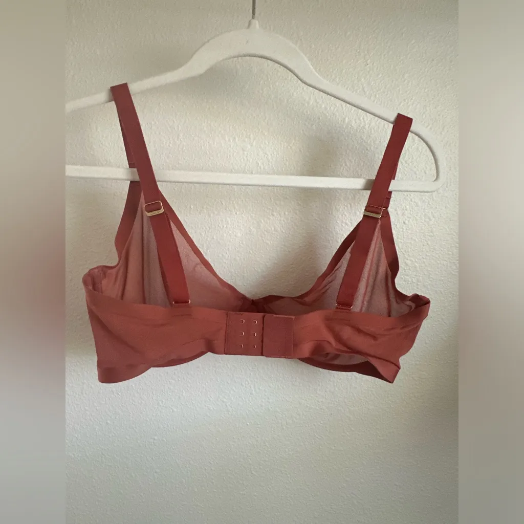 CUUP The PLUNGE Sheer Rust Bra. Size undefined - Image 9