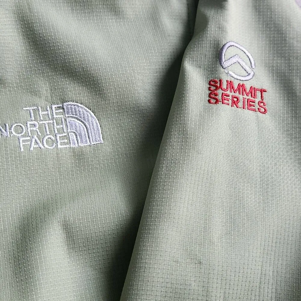 North Face Summit Series Windproof Soft Shell Jacket Jacket Mint Green Size M - Image 13