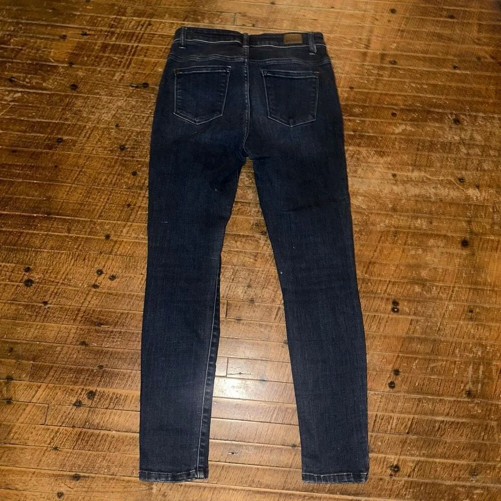 Judy Blue boutique distressed 9/29 skinny fit normcore jeans - Image 3